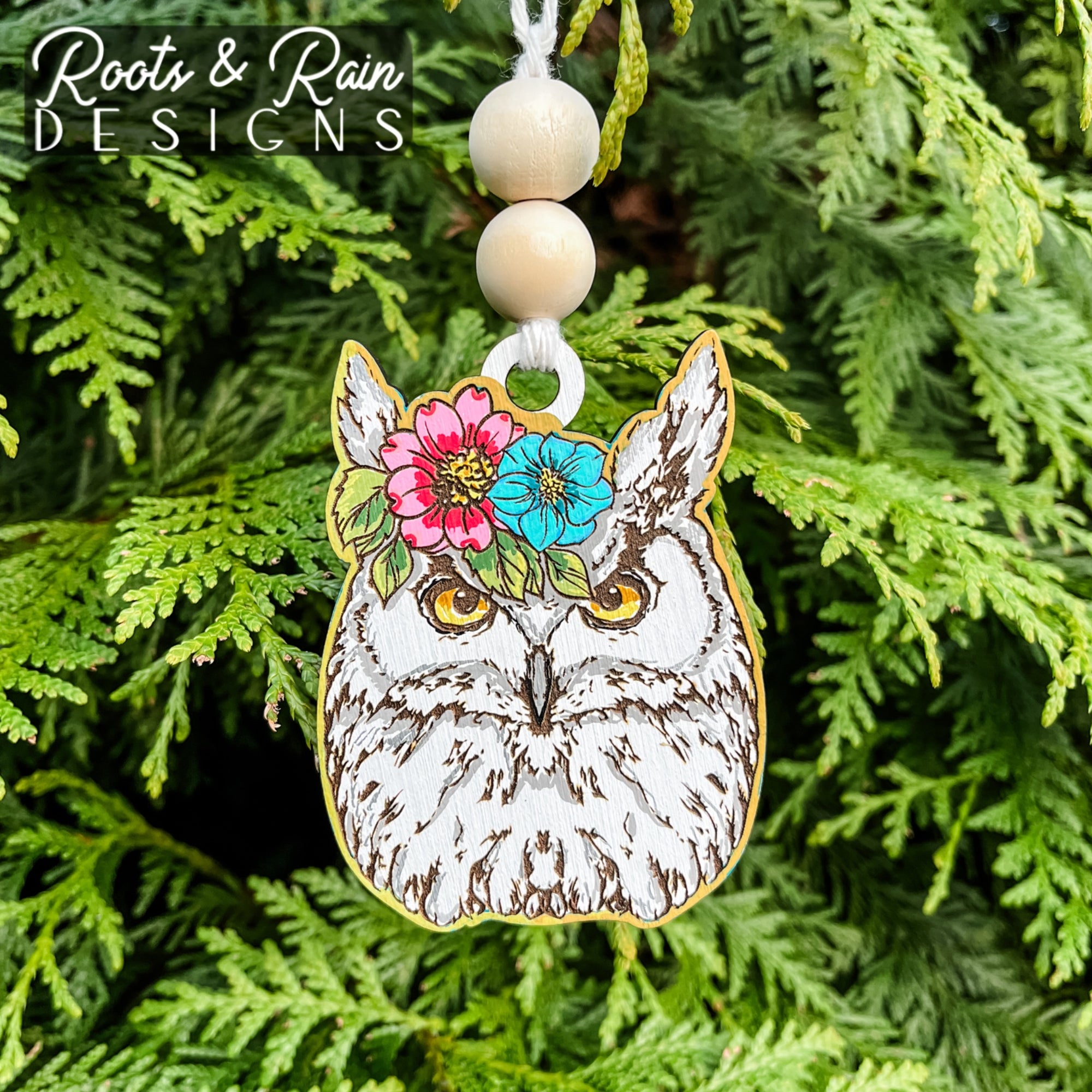 Owl Ornament and Car Charm