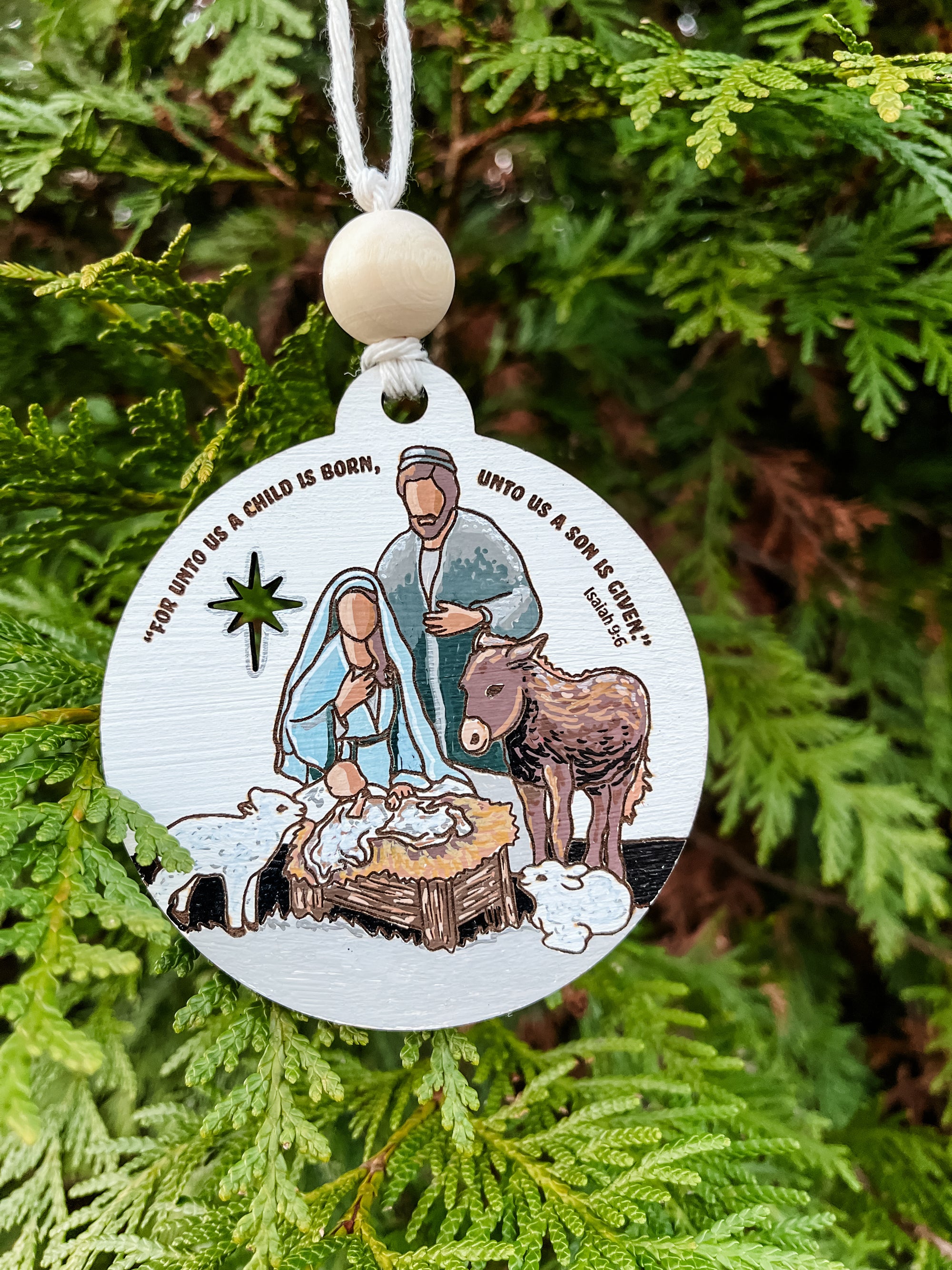 Nativity Christmas Ornament